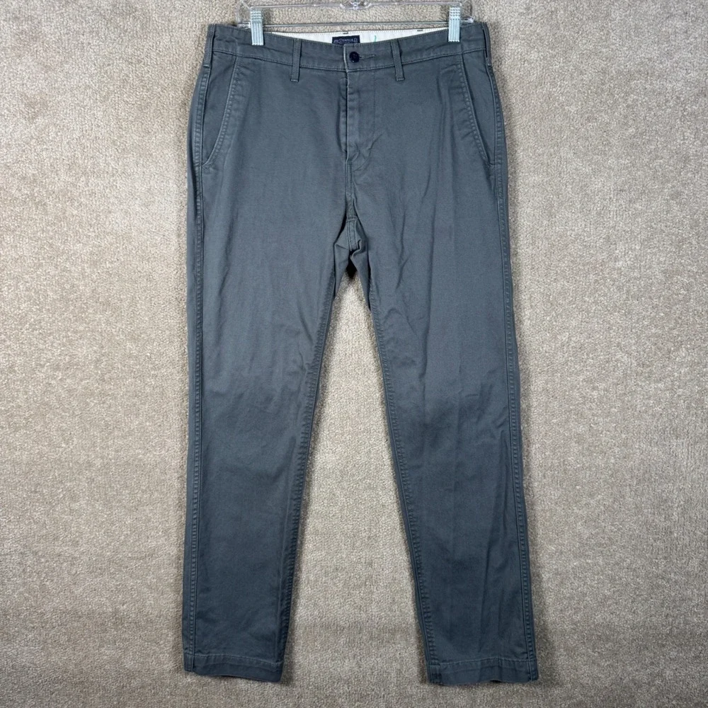 Levi's XX Chino Standard Taper Pants Mens 31x32 Gray Stretch Casual Dress Chinos